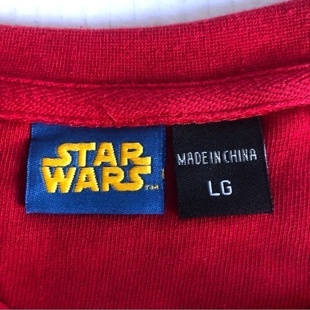 Star Wars Mens Winter Showdown Holiday Ugly Sweater Crew Neck Sweatshirt Size L